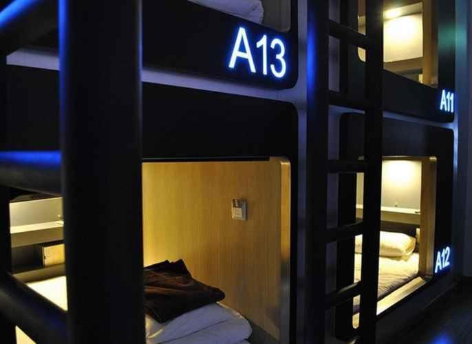 Hotel Mybed Ratchada Bangkok Exterior foto